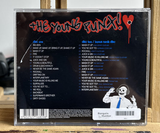 The Young Punx ! - Your Music Is Killing Me - 2 Disc Set - Music CD In VGC 5637