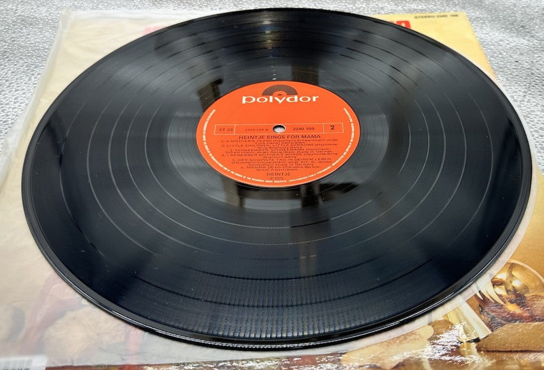 Heintje - Sings For Mama Record In Good Condition 6714