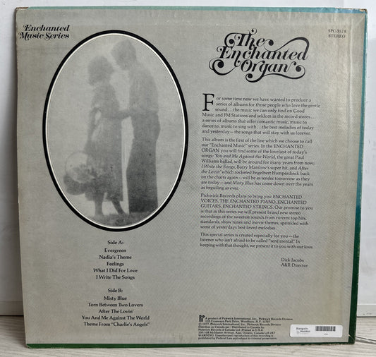 The Enchanted Organ Plays - 12" Record 4498