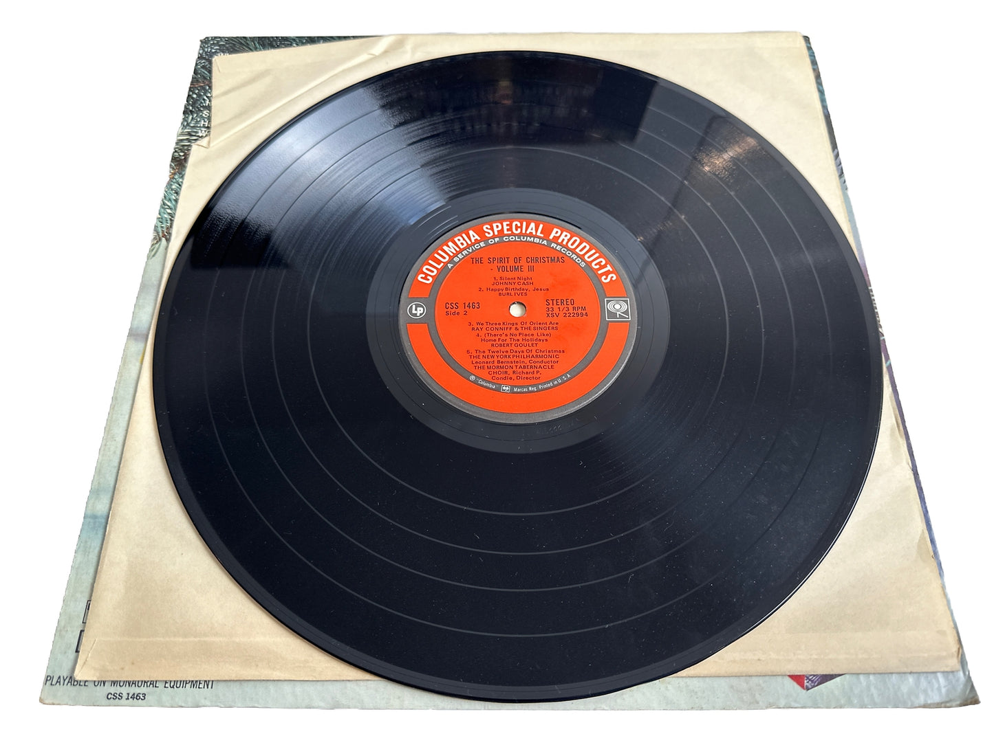 The Spirit Of Christmas Volume Three - 12" Vinyl Record 3605