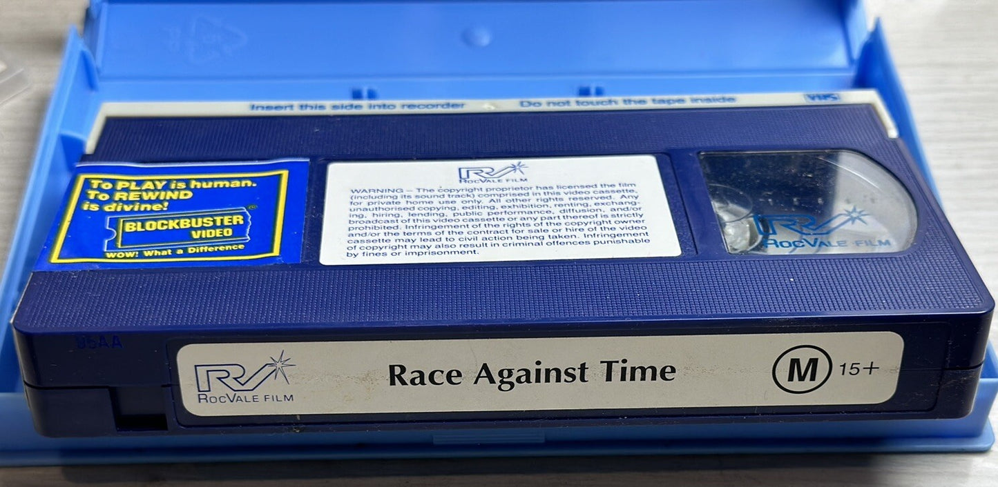 Race Against Time - Ex-Rental VHS - In Good Condition - 4937