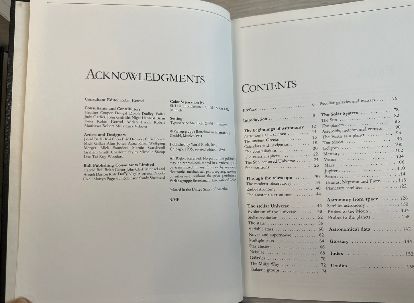 The Heavens The World Book Encyclopedia Of Science In Good Condition