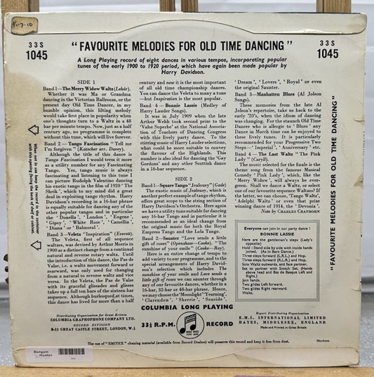 Favourite Melodies For Old Time Dancing 10” Record In Good Condition 7039