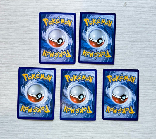 5 X Pokemon Dragon Trading Cards Collection Random Years & Series GC 6391