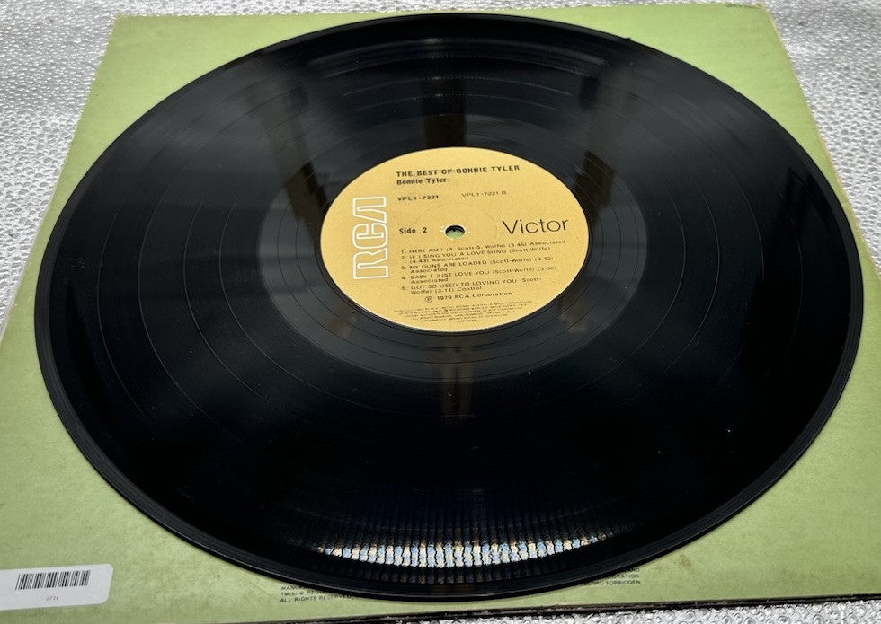 The Best Of Bonnie Tyler Record In Good Condition 7711