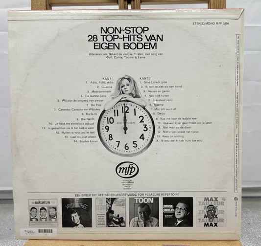 Non-Stop 28 Top-Hits Van Eigen Bodem Record In Good Condition 6765