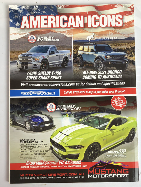 Unique Cars Issue 445 2020 Vintage Magazine In Good Condition