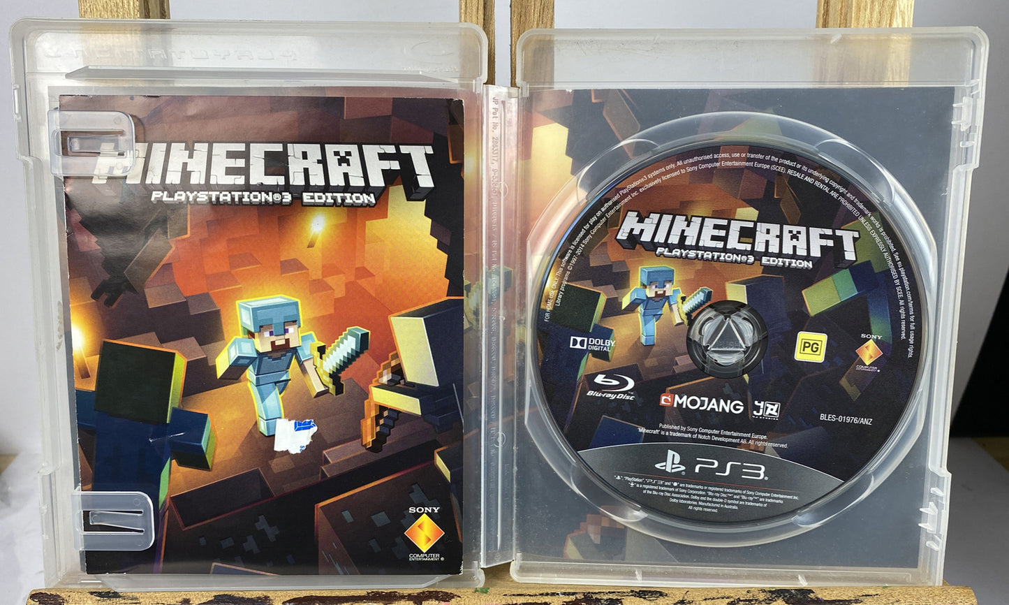 3424 Minecraft Playstation 3 Edition PAL Playstation 3/PS3 Complete
