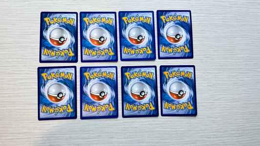 8 X Pokemon Dark Trading Cards Collection Random Years & Series GC 5084
