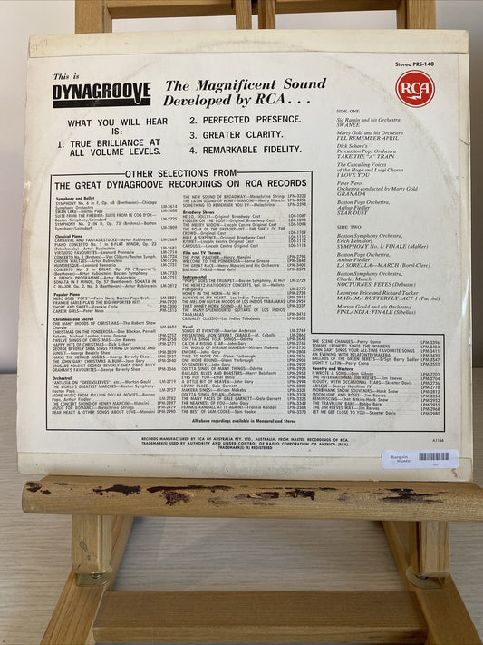 THIS IS DYNAGROOVE / PETER NERO, MARTY GOLD, ARTHUR FIEDLER 1966 RCA RECORD 3401