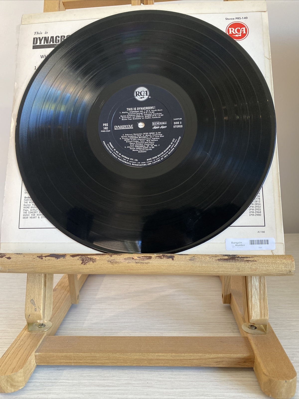 THIS IS DYNAGROOVE / PETER NERO, MARTY GOLD, ARTHUR FIEDLER 1966 RCA RECORD 3401