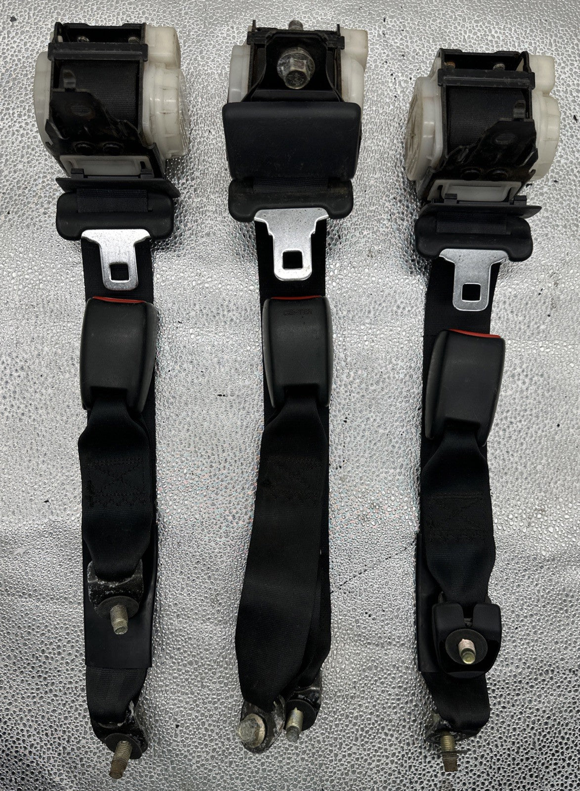 Nissan ER34 Skyline 4-Door Rear SeatBelt Set of 3 NSB053NK067 NSB053NK069(9132)