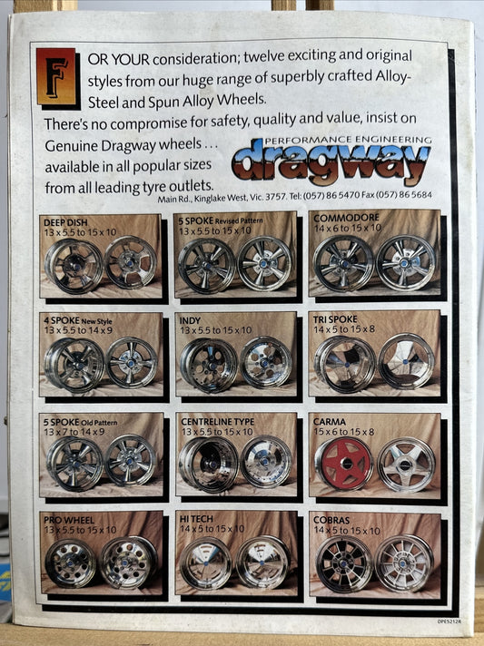 Graffiti Australian Street Rodding Magazine No.67 July/August 1989 In VGC