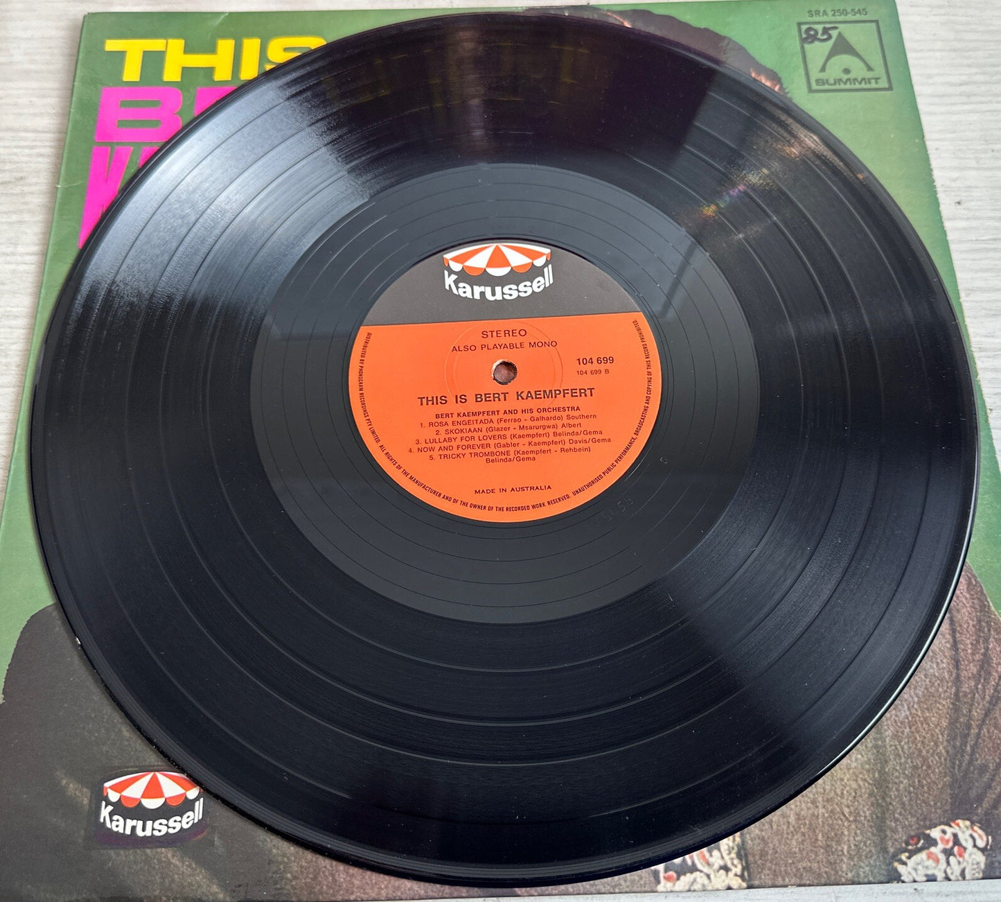 Bert Kaempfert - This Is Bert Kaempfert - 12" Vinyl Record 3888