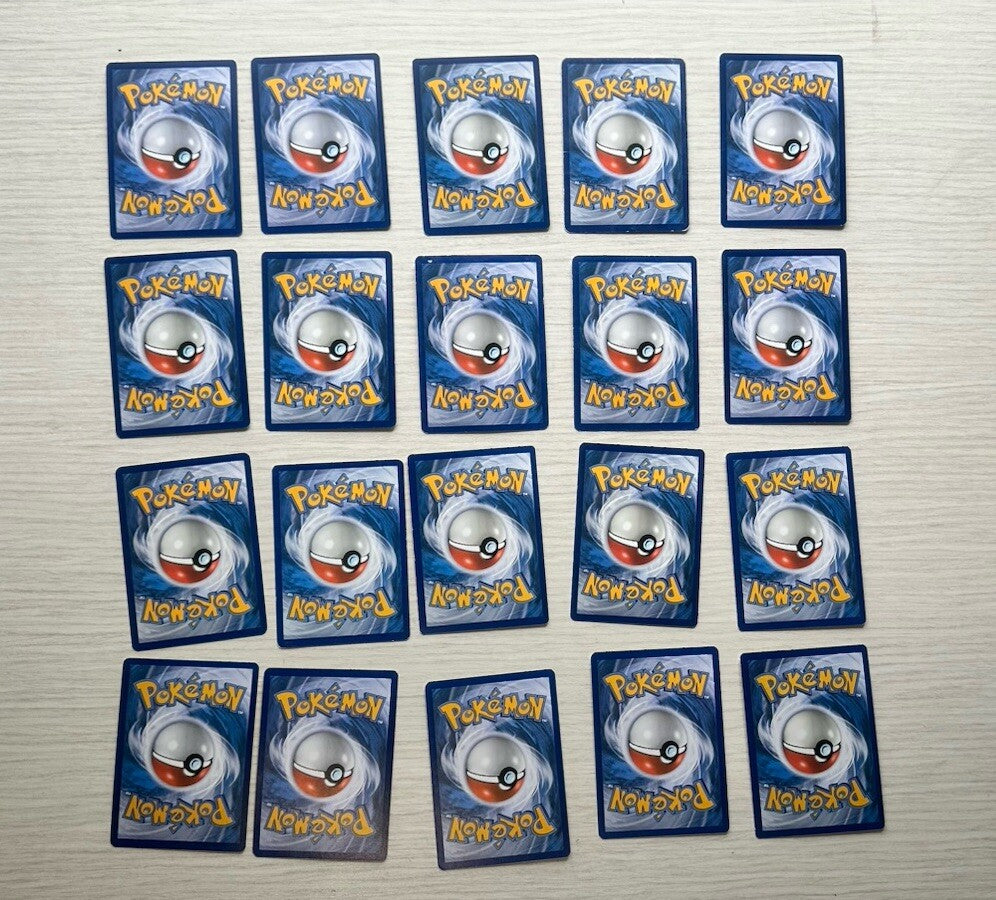 20 X Pokemon Trainer Cards Collection Random Years & Series 6388