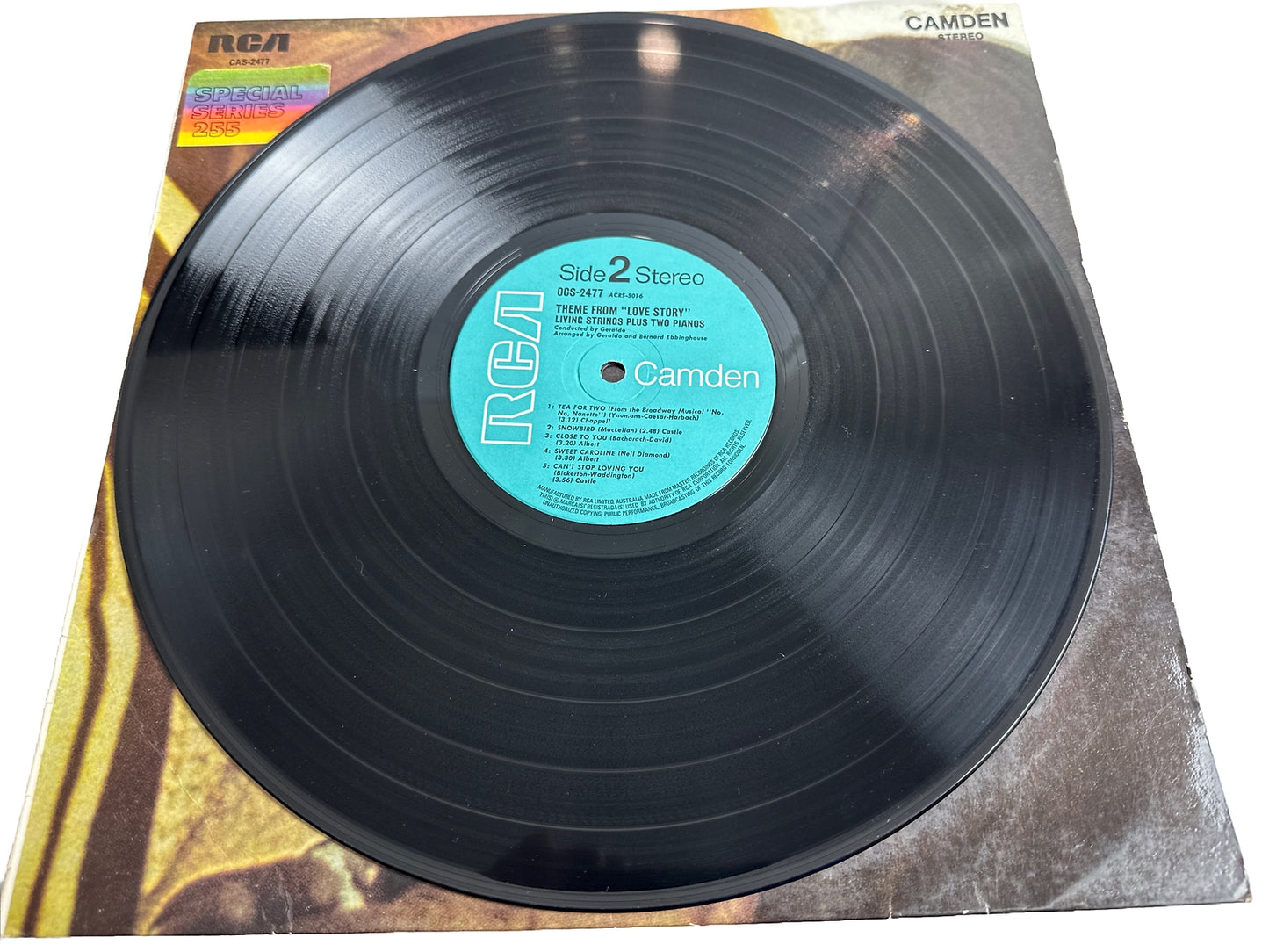The Theme From Love Story - 12" Vinyl Record 3889