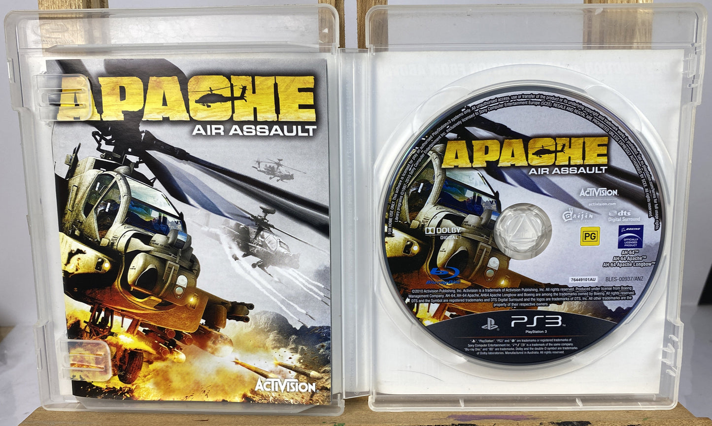 3430 Apache Air Assault PAL Playstation 3/PS3 Complete