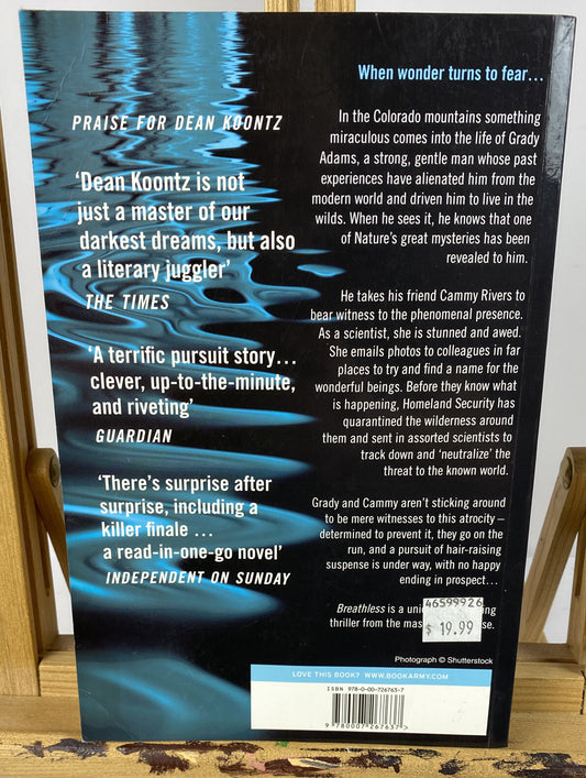 Breathless Dean Koontz Novel In Good Condition