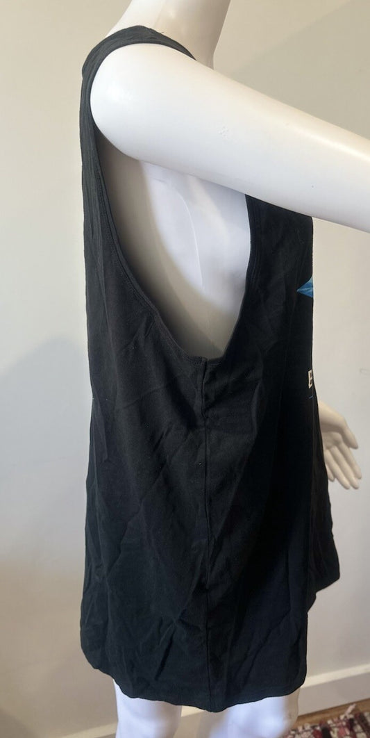 Billabong Diamond Black Singlet Size X-Large New With Tags 3446