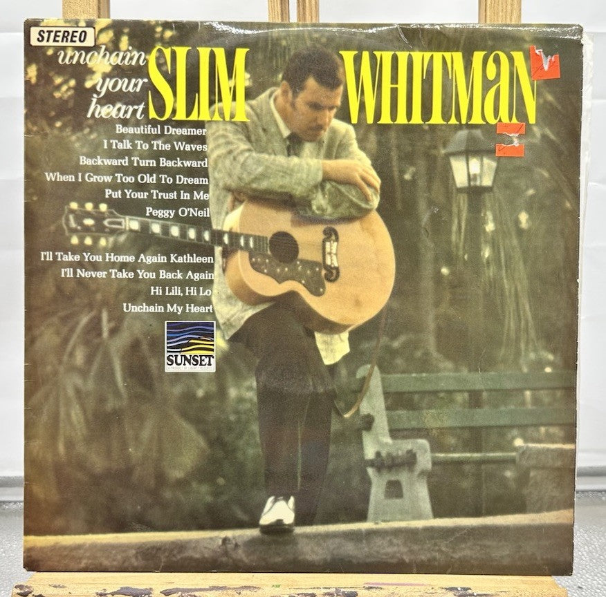 Slim Whitman – Unchain Your Heart Record In Good Condition 6748