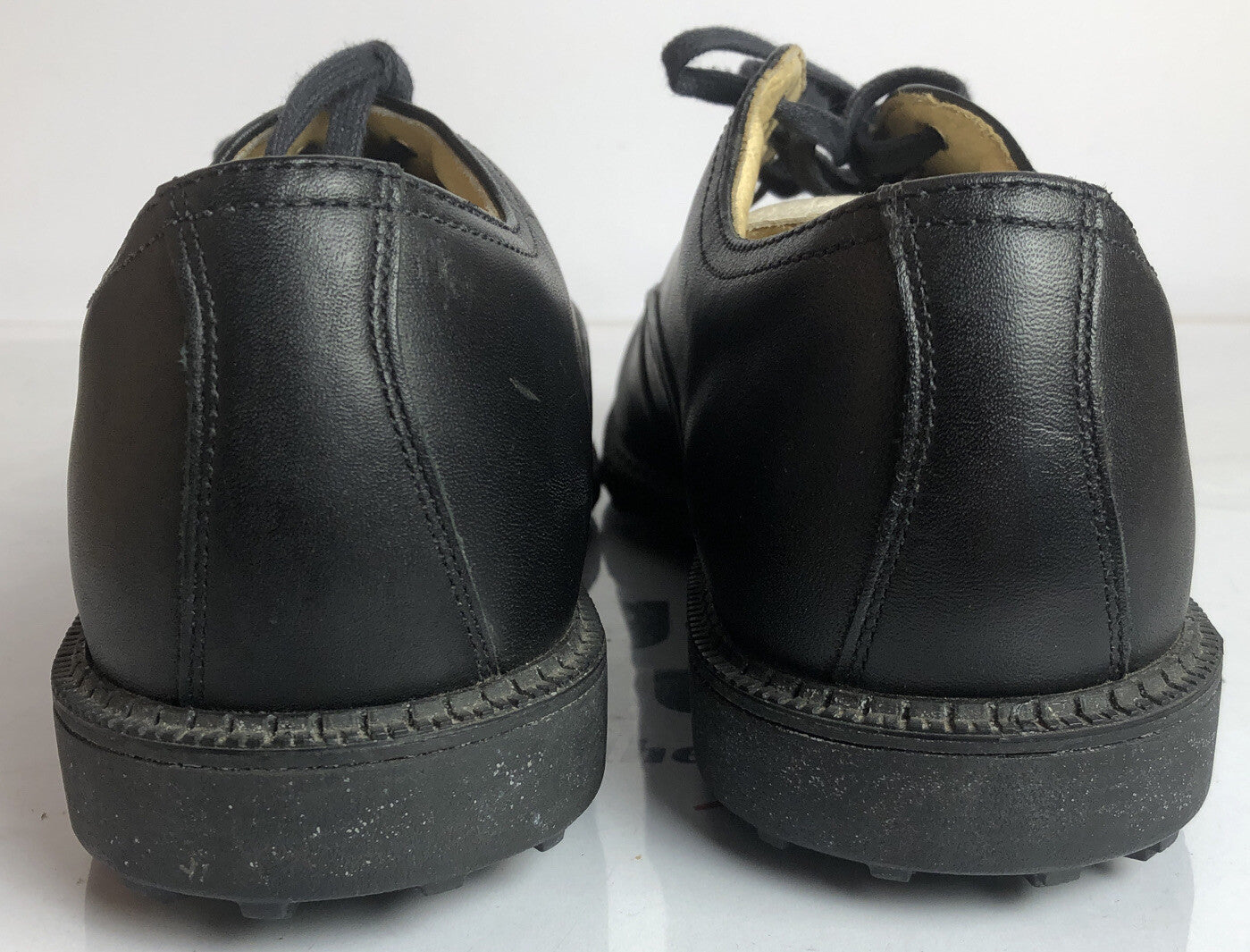 F159 Nike Air Golf Shoes In Black US8.5 UK6 EUR40 In Good Condition