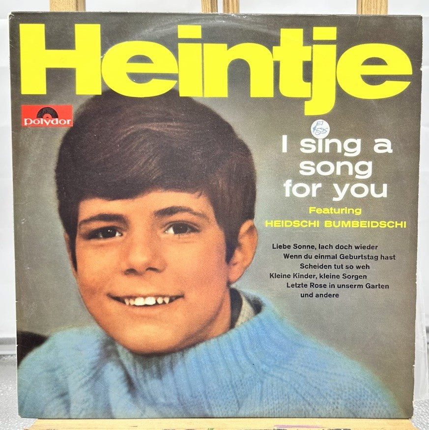Heintje - I Sing A Song For You Record In Good Condition 6711