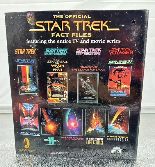 The Official Star Trek Fact Files 40/41/42 - In GC - 5613