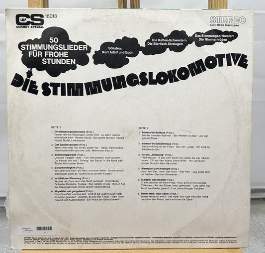 Die Grosse Stimmungs Lokomotive Record In Good Condition 6617