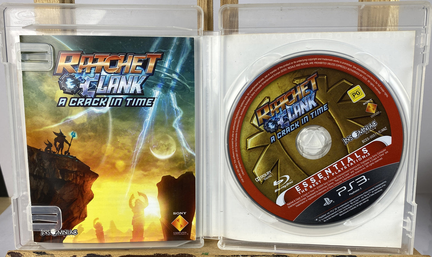 3437 Ratchet Clank A Crack In Time PAL Playstation 3/PS3 Complete