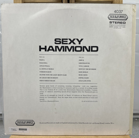 Sexy Hammond - 16 More Hits Volume 2 Record In Good Condition 6697