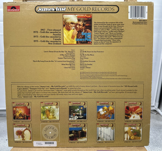 James Last - Games That Lovers Play Record In Good Condition 6701