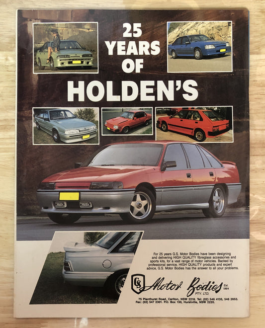 Powerful Holdens No. 2 Vintage Magazine In Good Condition