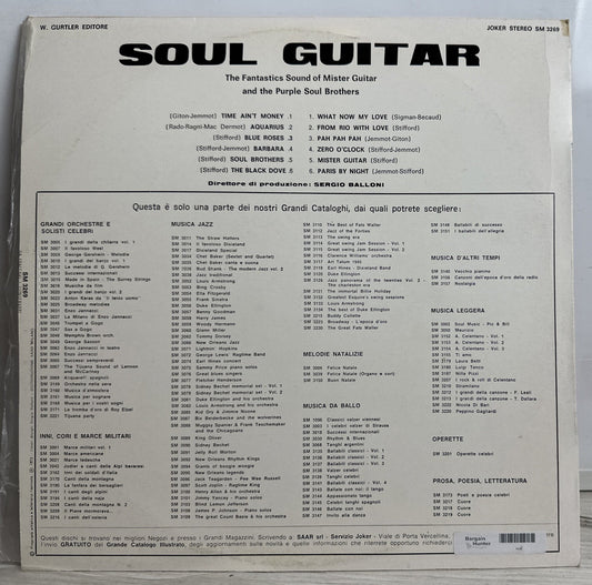 The Fantastic Sound Of Mister Guitar And The Purple Soul Brothers – Soul Guitar