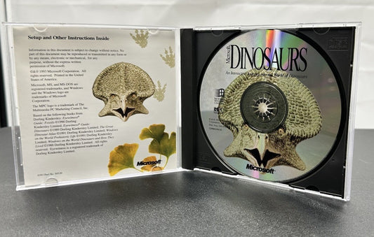 Microsoft Dinosaurs In Good Condition 9238
