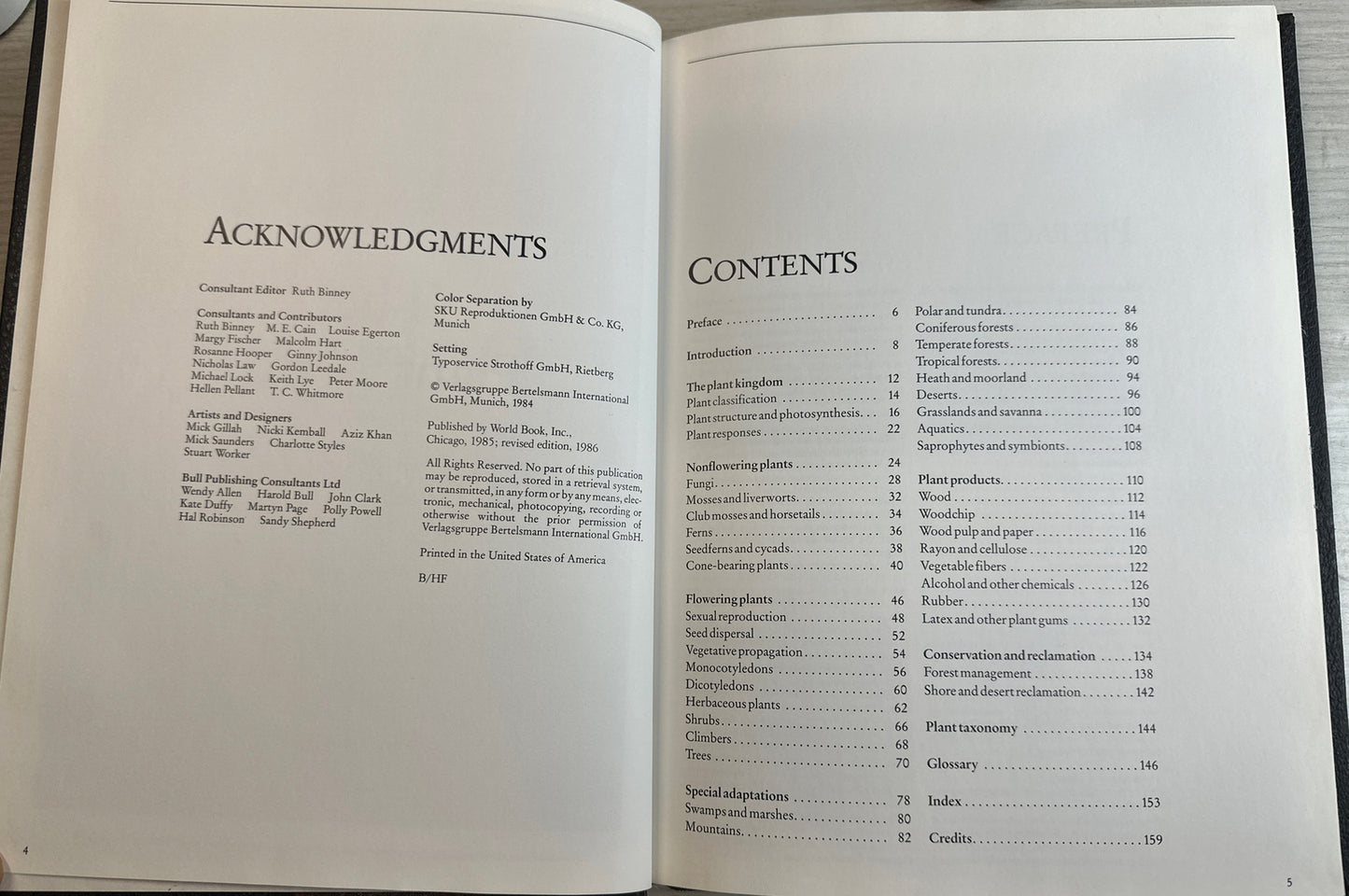 The Plant World The World Book Encyclopedia Of Science In Good Condition