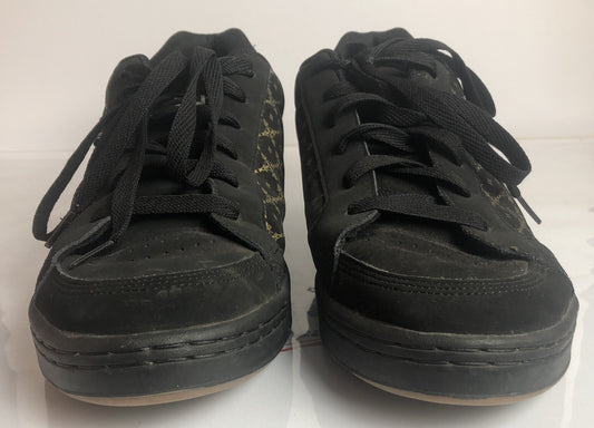 F151 Globe Viceroy Mens Shoes In Black & Gold US14 UK13 EUR48 In Good Condition