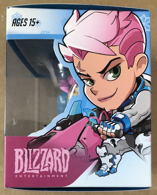 2029 Overwatch Frosted Zarya Figure - Very Good Condition + Free Post