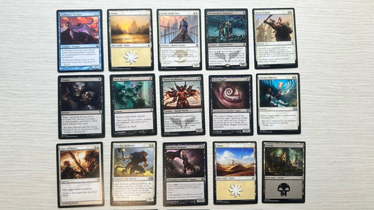 25 X Magic The Gathering Deckmaster Trading Cards Collection Good Condition 2396