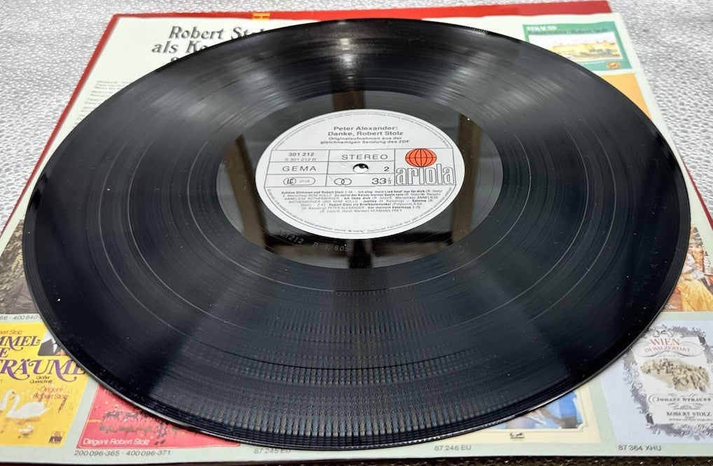 Peter Alexander - Danke, Robert Stolz Record In Good Condition 6734