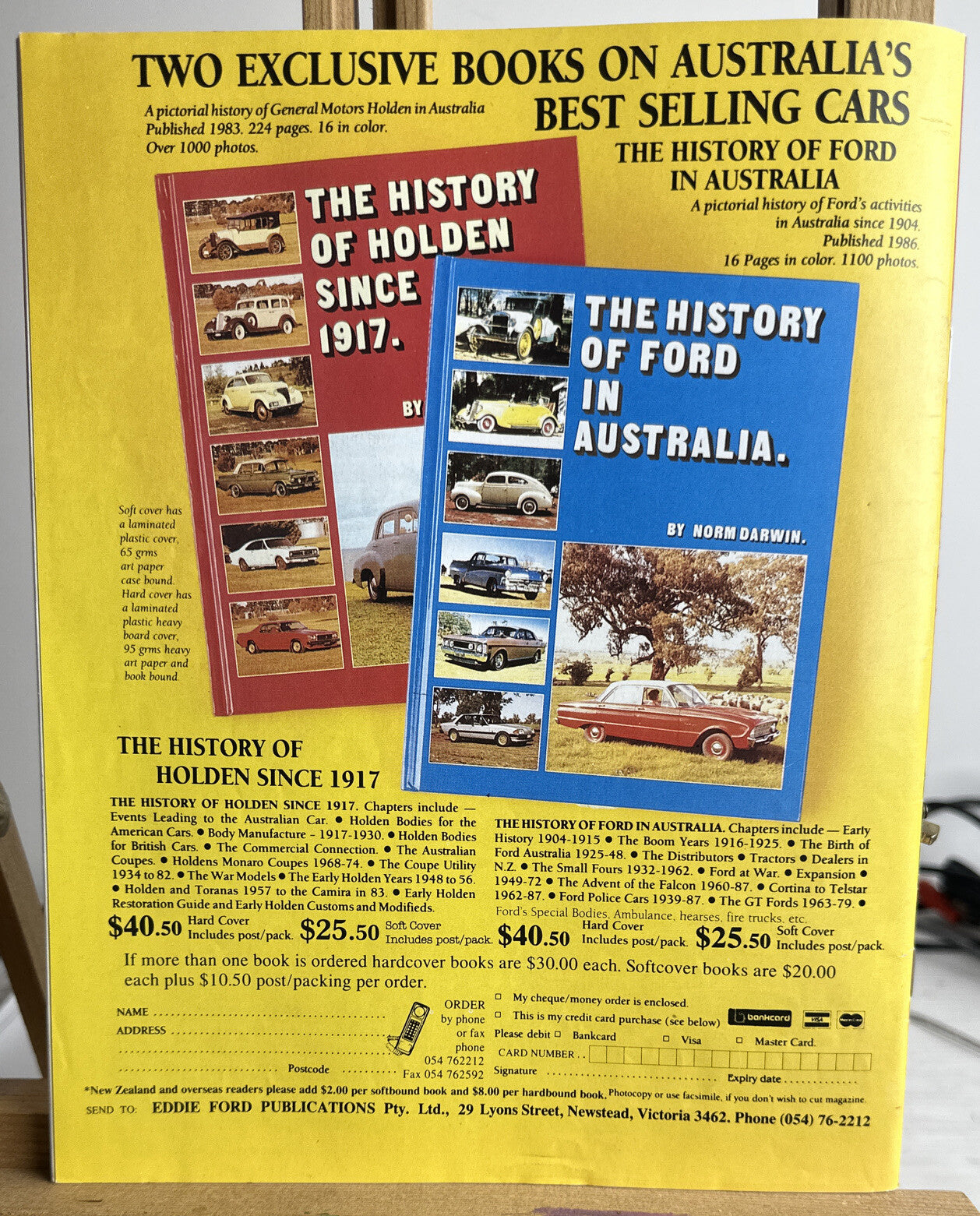 Restored Cars Australia Magazine September / October 1993 No. 100 In VGC