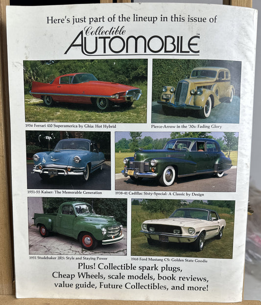 Collectible Automobile March 1985 Magazine In Good Condition