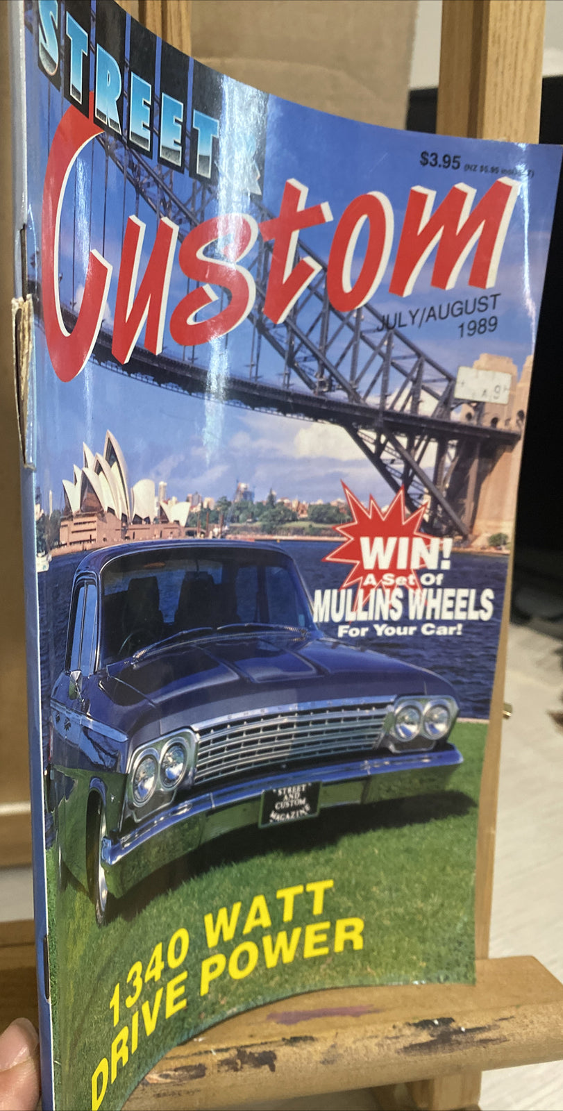 Street And Custom July/August 1989 Magazine In Good Condition