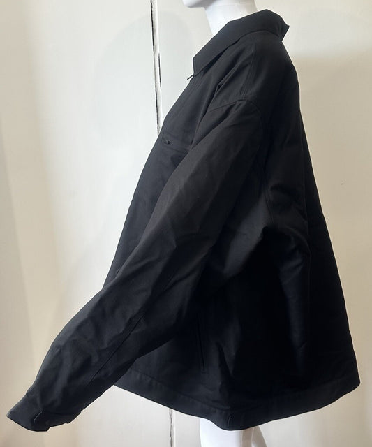 King Gee NWT Men's Full Zip Jacket Size 3XL Black Work Wear New With Tags 5441