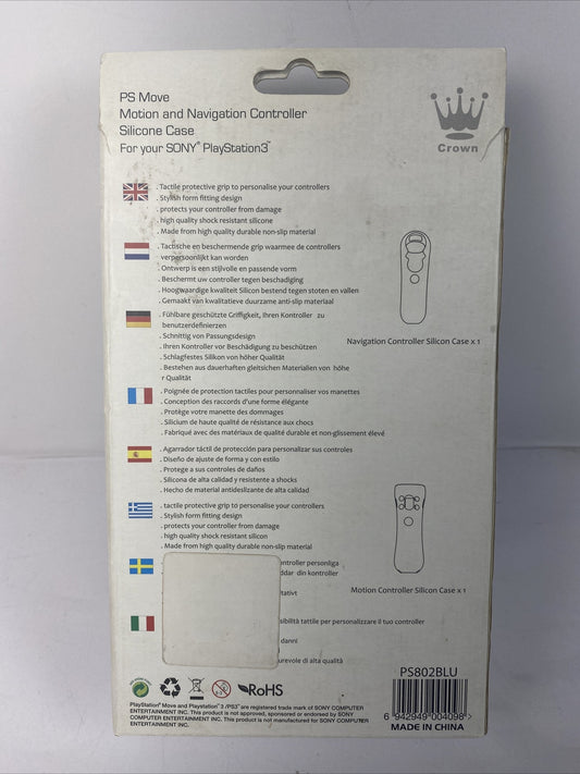 1961 Crown Play Station Move and Navigation Silicon Rubber Brand New