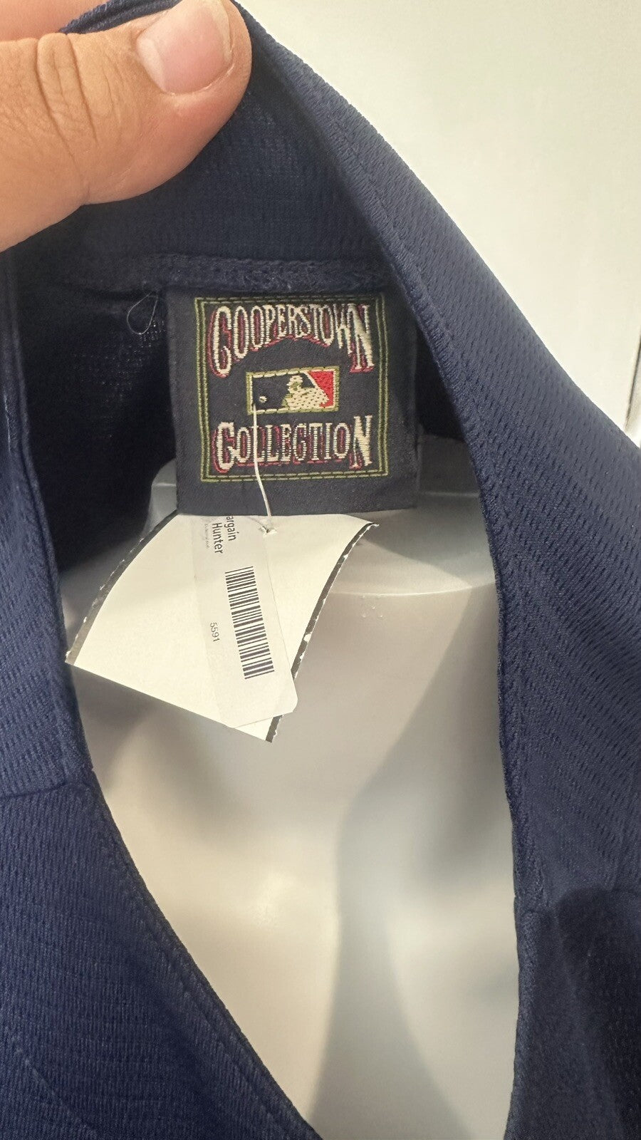 Boston Red Sox Baseball Majestic Jersey Blue Size Small In Good Condition 5591