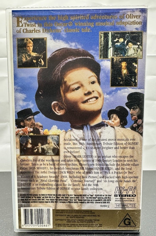 Oliver! VHS 30th anniversary Tribute Edition ~ VHS - In Good Condition - 8612