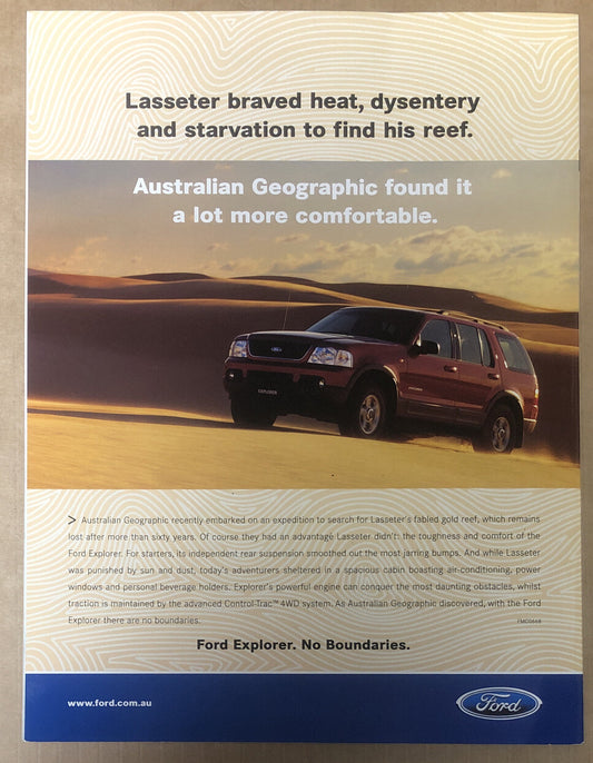 Australian Geographic Magazine Oct - Dec 2002 No. 68 In Good Condition