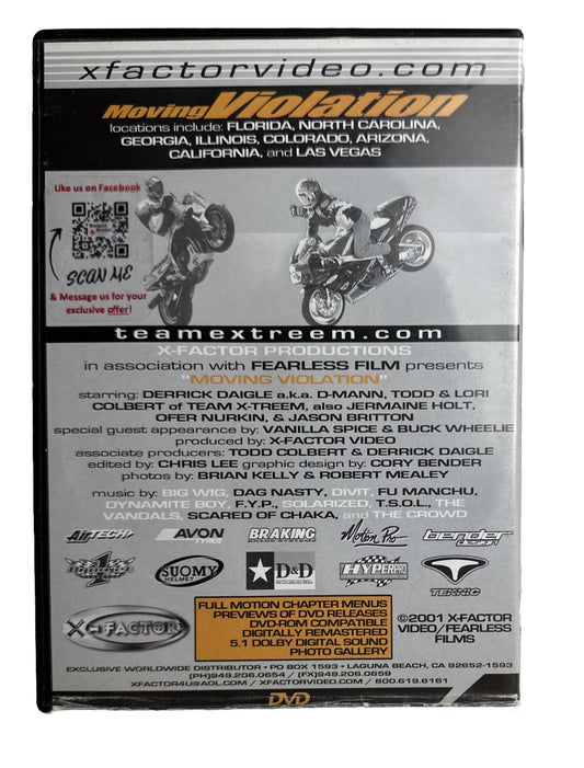 Moving Violation Team Xtreem - X-Factor - DVD 5011