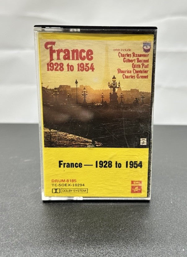 France 1928 to 1954 Cassette Tape In Good Condition 7662