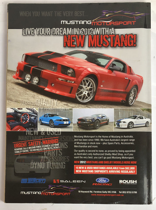 Unique Cars Issue 333 2012 Vintage Magazine In Good Condition